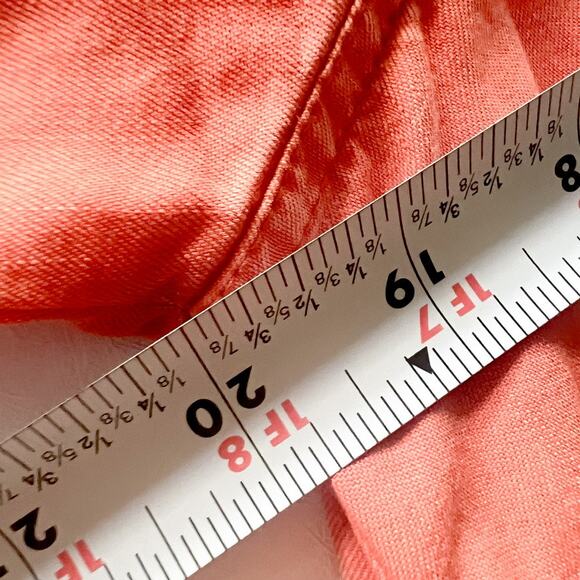 Foxcroft NYC Coral Tencel Button Up 8 - Picture 8 of 9